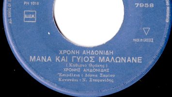 Μάνα και γιος μαλώνανε